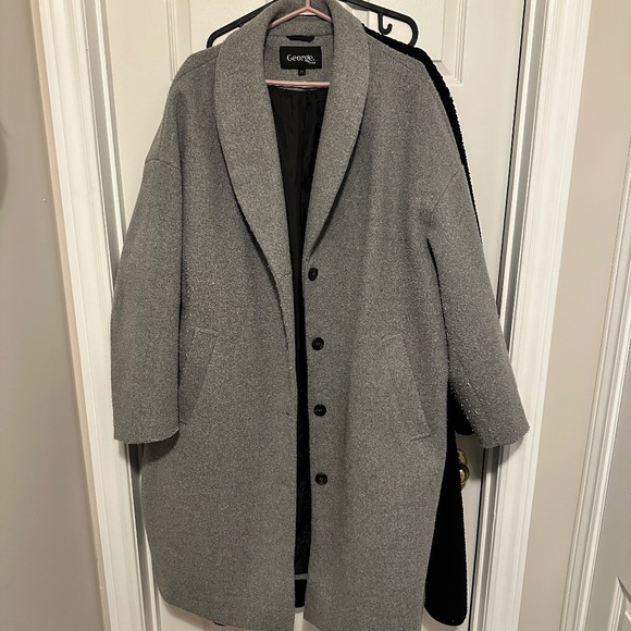 George Long Wool Coat 3X - Picture 1 of 2